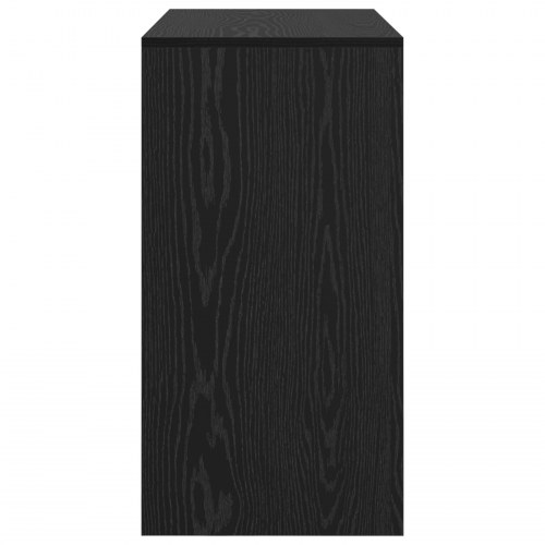 Skrivebord Sort eg Konstrueret træ 90 x 40 x 76 cm Skrivebord