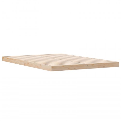 Sengestel 180x220 cm Massivt fyrretræ