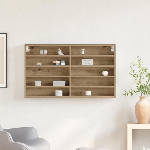 Vitrine Skab Artisan Eg 100x15x58 cm Konstrueret Træ