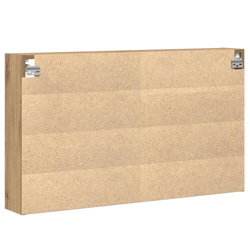 Vitrine Skab Artisan Eg 100x15x58 cm Konstrueret Træ