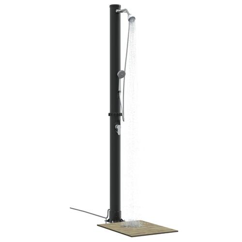 Udendørs Solbruser med håndholdt bruserhoved 217 cm 20 L