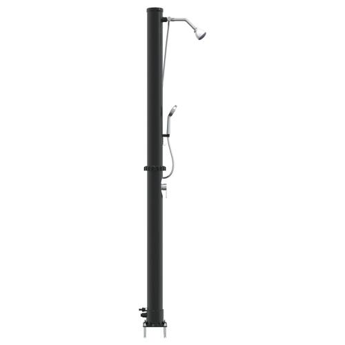 Udendørs Solbruser med håndholdt bruserhoved 217 cm 20 L