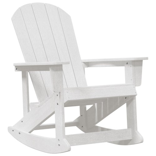 Adirondack Gyngestol Hvid 73.5x92x90 cm HDPE