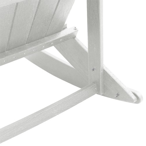 Adirondack Gyngestol Hvid 73.5x92x90 cm HDPE