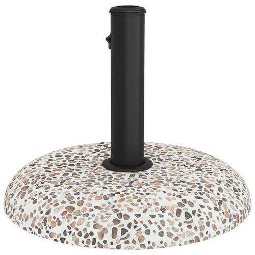 Parasol Base til 37/42/52/58mm Stænger Multifarvet Beton 20 kg