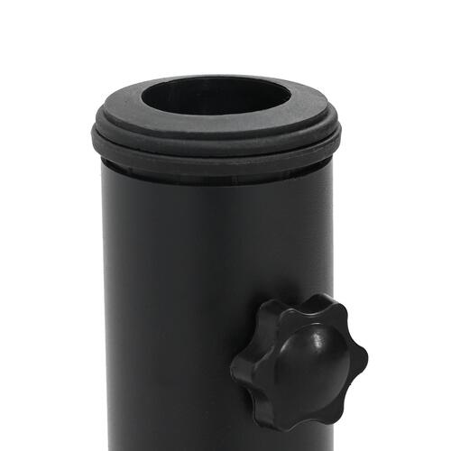Parasolbase med hjul til 37/42/52/58mm stolper hvid beton