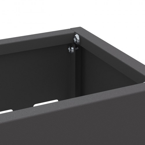 Paraplystativ Sort Pulverlakeret stål Standard Holdbar