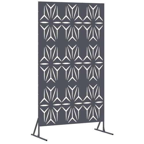 Metalhegn Panel Antracit Metal Stor Mønster