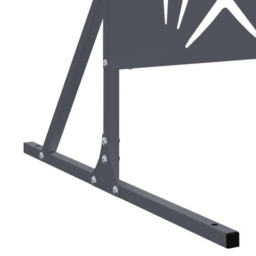 Metalhegn Panel Antracit Metal Stor Mønster
