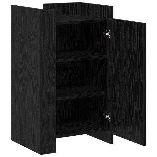 Sideboard Sort eg 45x35x75 cm Konstrueret træ