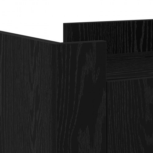 Sideboard Sort eg 45x35x75 cm Konstrueret træ
