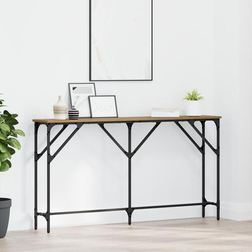 Console Bord Artisan Eg 140x23x75 cm Konstrueret Træ