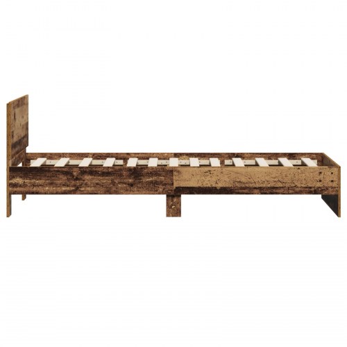 lamelbund Gammelt Træ 90x200 cm Konstrueret Træ