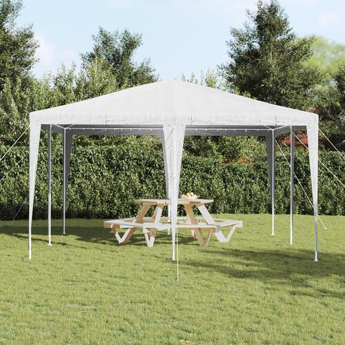 Festtelt Hvid 4x4 m PE