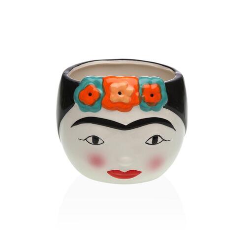 Vase Versa Keramik Escandinavo/Nórdico 14 x 12 x 14 cm Frida Kahlo