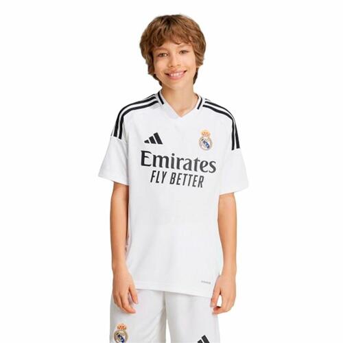 Fodboldtrøje Adidas Real Madrid 24/25 Hvid 15-16 år