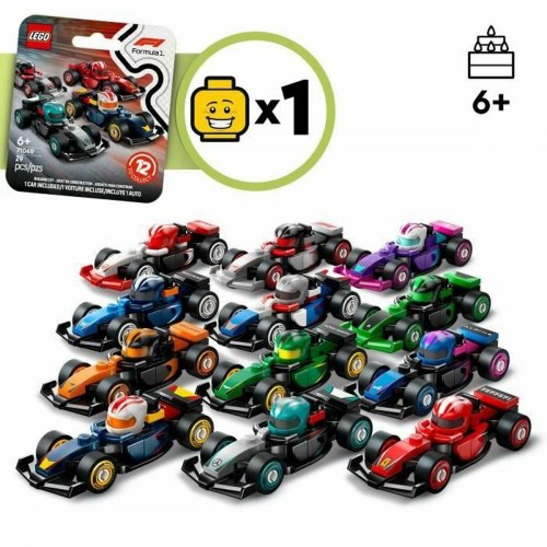 LEGO byggesæt - Formula 1 samlbare biler (6+)