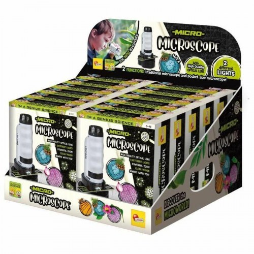 Lisciani Giochi Micro Mikroskop - 2-i-1 børnemikroskop