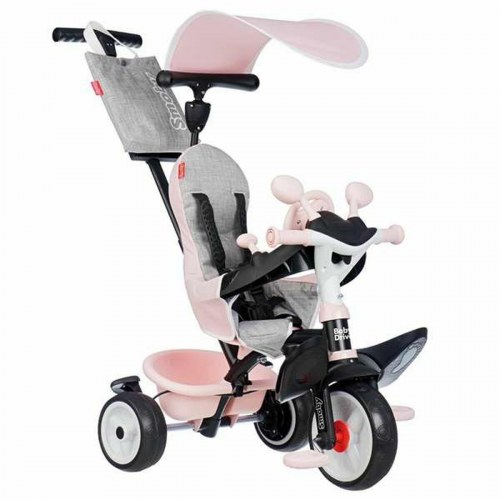 Trehjulet cykel Smoby Baby Driver Confort - pink