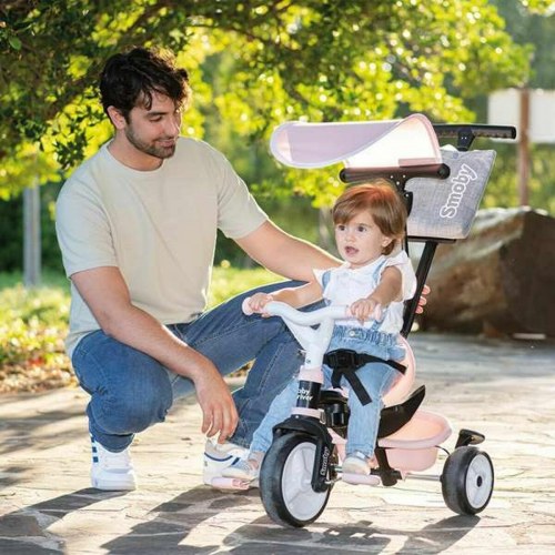 Trehjulet cykel Smoby Baby Driver Confort - pink
