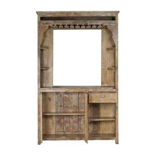 Bar-møbel i teak - 158 × 66 × 247 cm