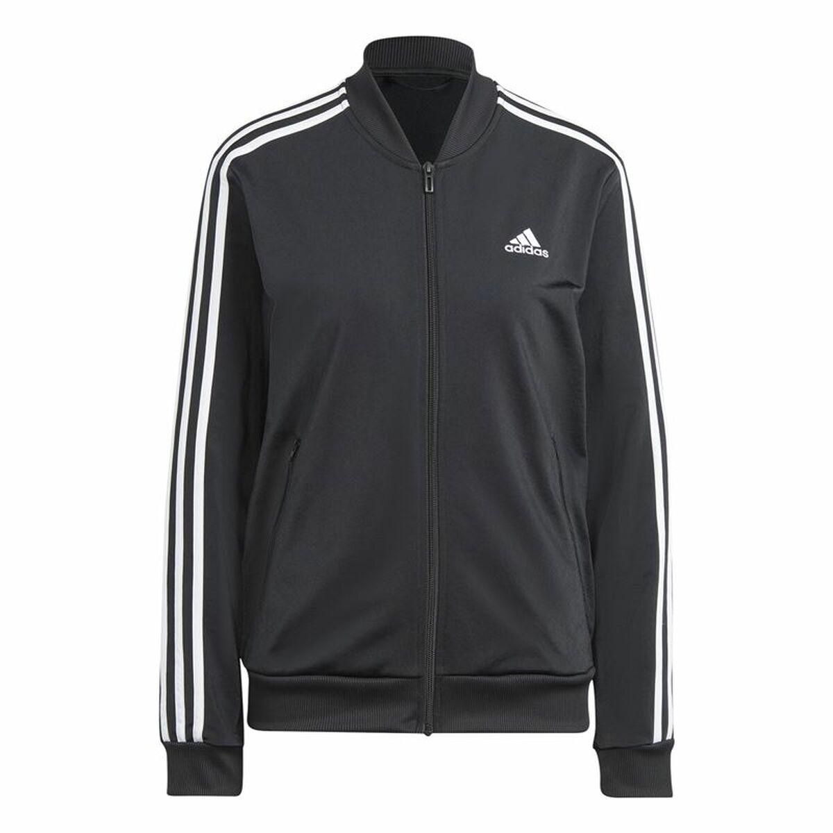 Træningsdragt til kvinder Adidas Sort M