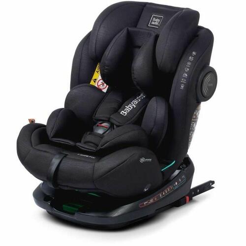 Autostol Babyauto GYRO BLACK LINE EMBOSSED Sort 0 (de 0 a 10 kilos) I (9 - 18 kg) II (15-25 kg) III (22 - 36 kg) Børns ECE R129