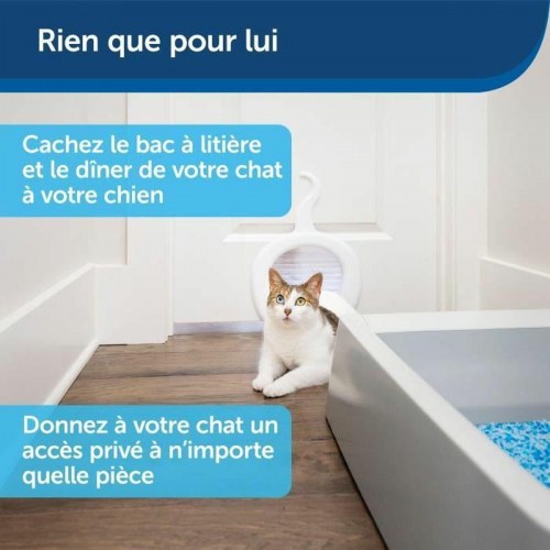 Kattelem PetSafe - hvid plast