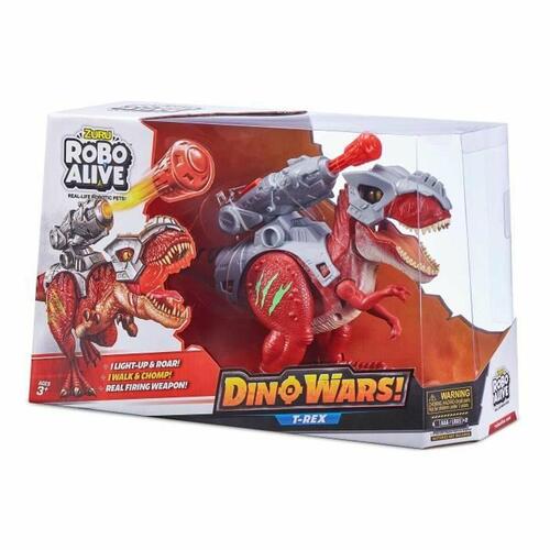 Zuru Robo Alive Dino Wars T-Rex - interaktiv figur, multifarvet