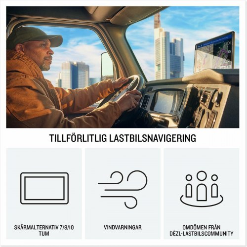 Garmin 8" GPS til bil - 010-02925-15 (Europa)