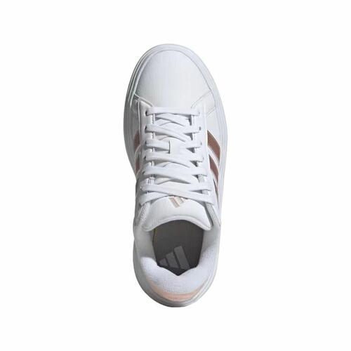 Adidas Grand Court Platform damesneakers - Hvid, str. 39 1/3