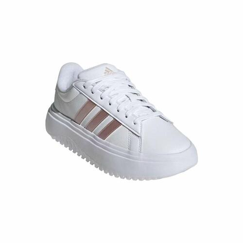 Adidas Grand Court Platform damesneakers - Hvid, str. 39 1/3