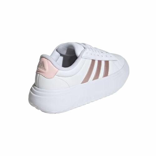 Adidas Grand Court Platform damesneakers - Hvid, str. 39 1/3