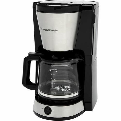 Drip Coffee Machine Russell Hobbs Sort Stål 1080 W 1,25 L