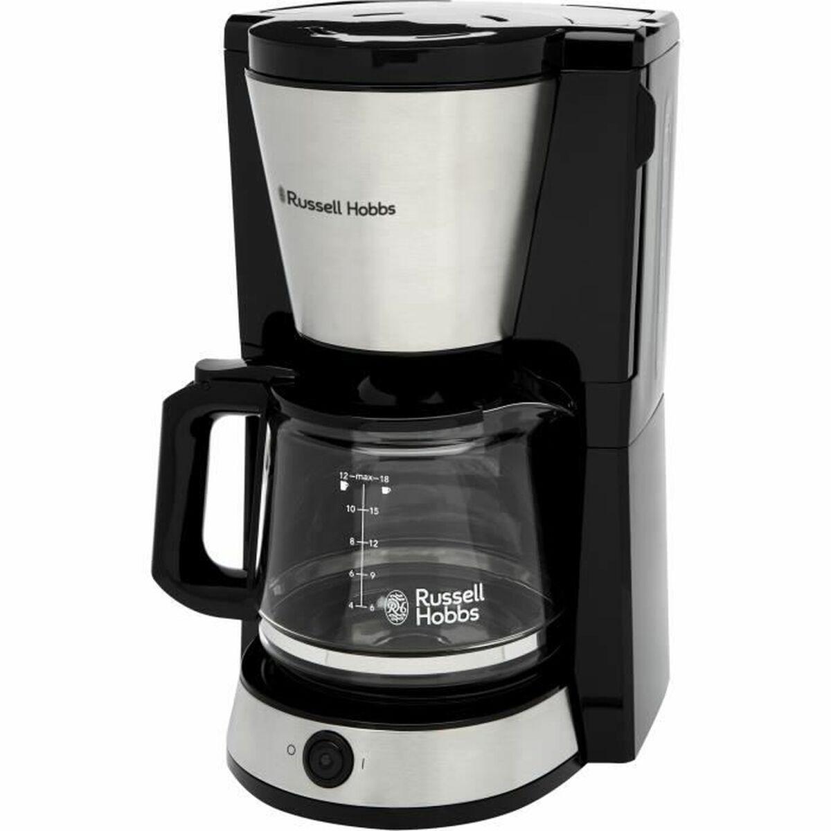 Drip Coffee Machine Russell Hobbs Sort Stål 1080 W 1,25 L