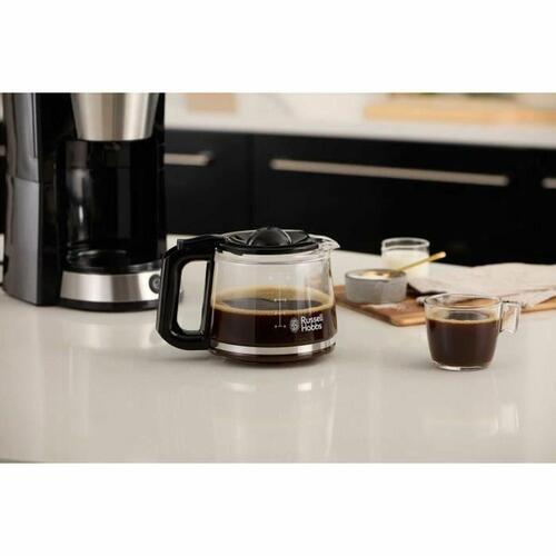Drip Coffee Machine Russell Hobbs Sort Stål 1080 W 1,25 L