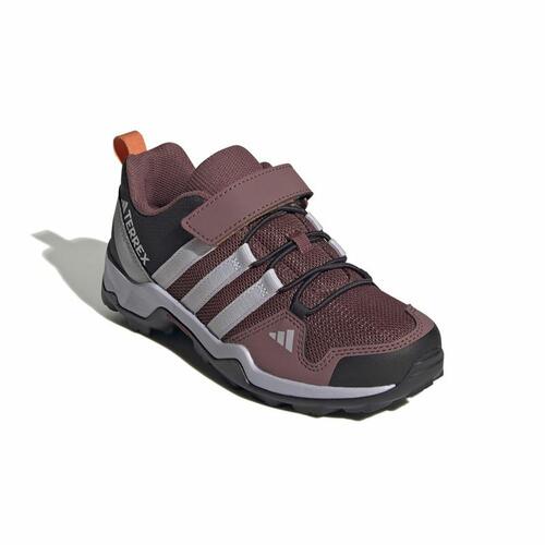 Adidas Terrex AX2R Velcro børne-vandresko - brun, str. 33