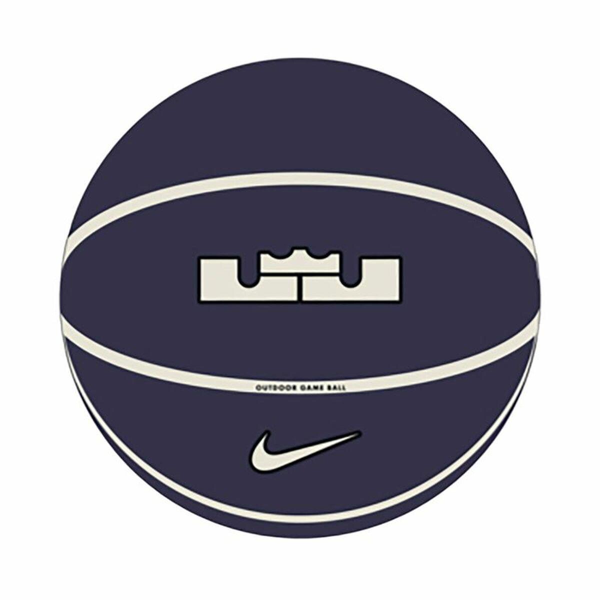 Basketball Nike Playground 2.0 8P James Marineblå (Størrelse 7)