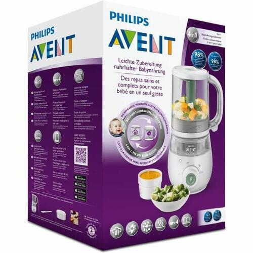 Philips Avent babyfood-processor 4-i-1, 1 l
