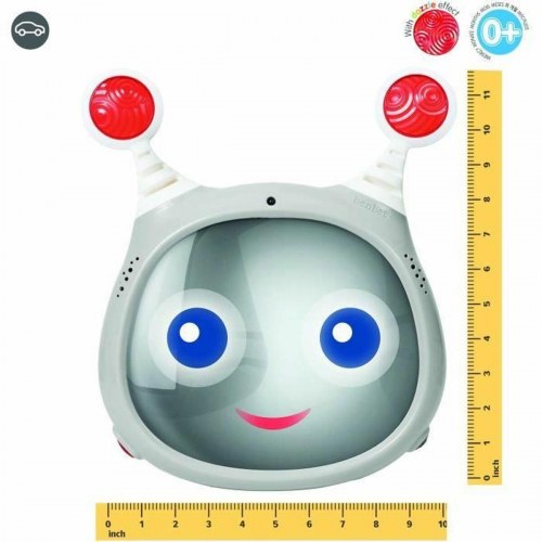 Benbat babyspejl til bagsædet - beige, justerbart