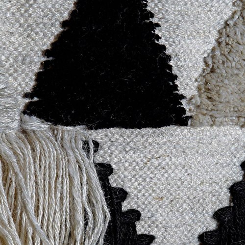 Hængende vægdekoration i jute og bomuld - 45,5 × 2 × 105 cm