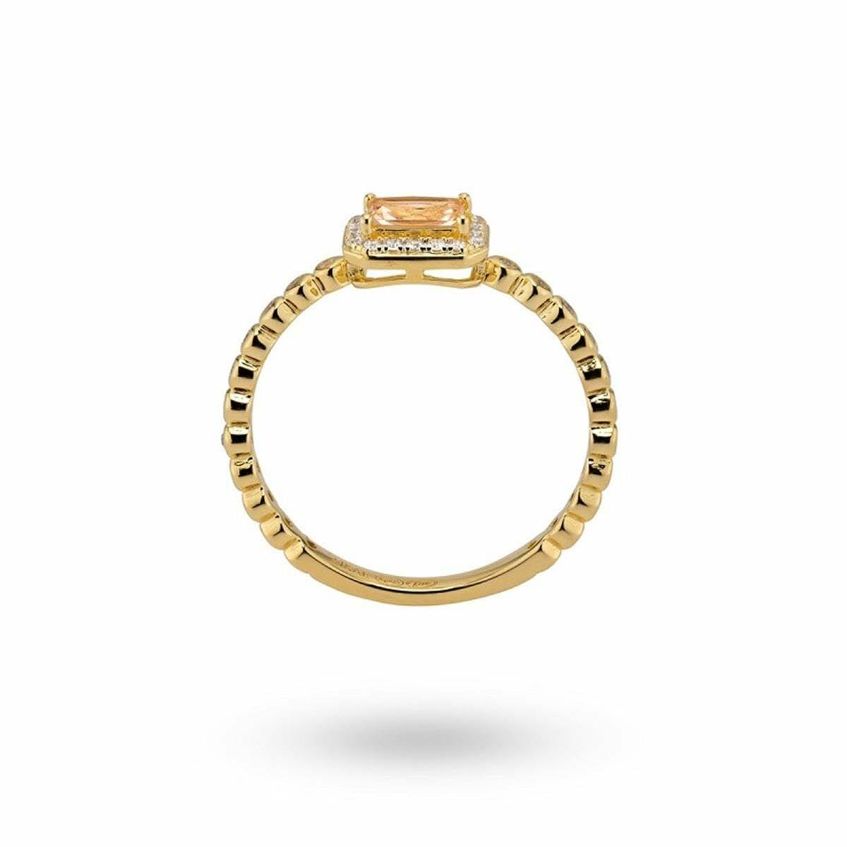 24KAE ring til kvinder 12490Y/54 - gylden, str. 14