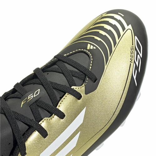 Voksen fodboldstøvler Adidas F50 Club Messi Gylden 40 2/3