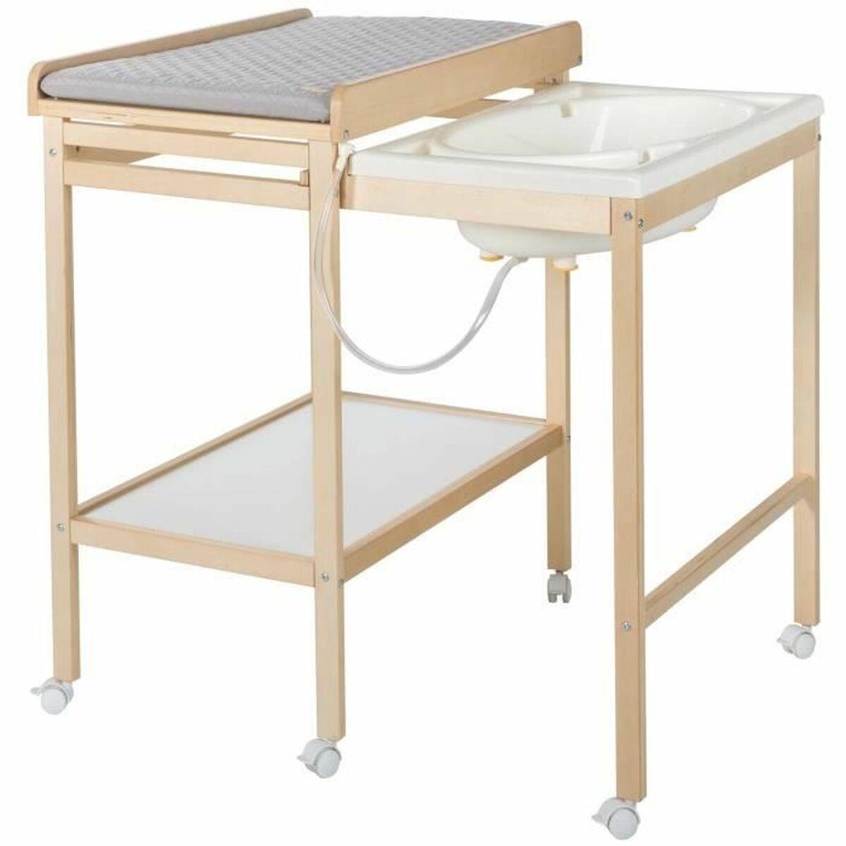 ROBA puslebord med badekar og hjul