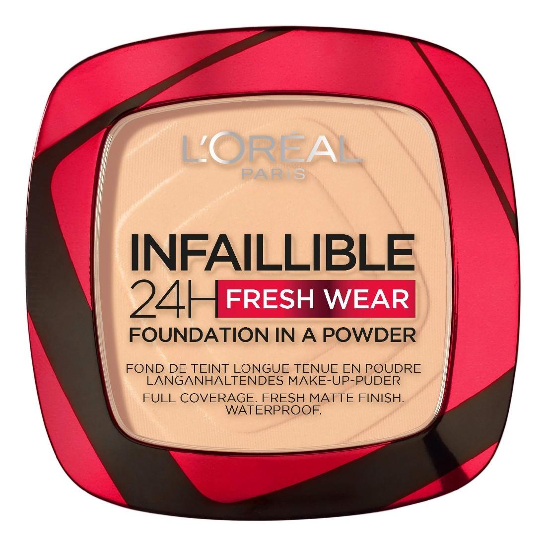 Pulver Make-up Base Infallible 24h Fresh Wear L'Oreal Make Up AA186801 (9 g)