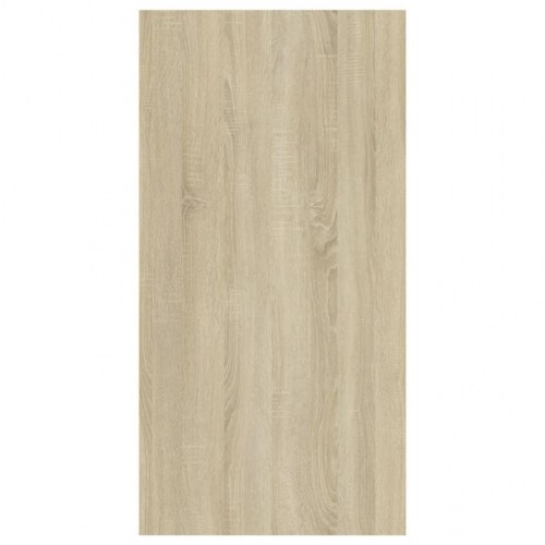Tv-bord 30,5x30x60 cm konstrueret træ sonoma-eg