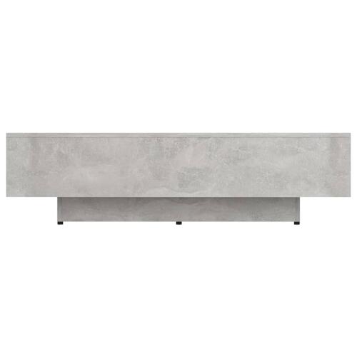 Sofabord 100x49,5x31 cm konstrueret træ betongrå
