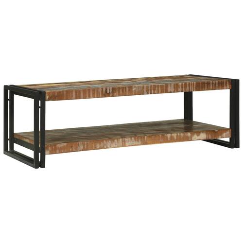 Sofabord Multicolour 120x50x38 cm Solid Træ Genbrug