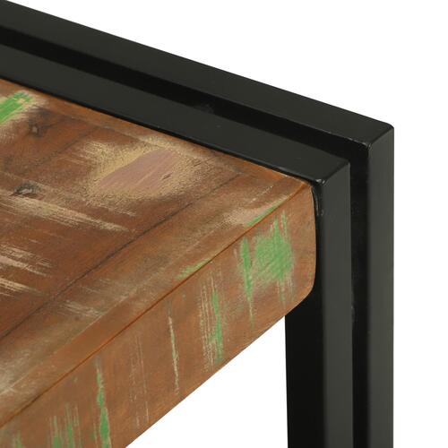 Sofabord Multicolour 120x50x38 cm Solid Træ Genbrug