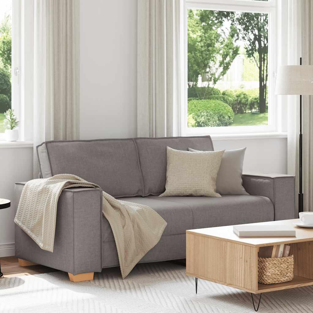 Sofastol Lysegrå 60 Cm Stof - Gråbrun / 140 cm